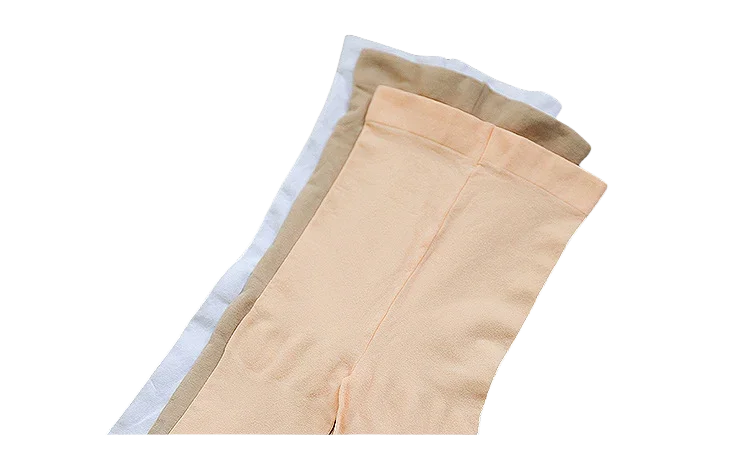 Summer Girls 60Den Semi-Transparent Velvet Matte Stirrup Tights – Footless Soft Tights for Daily Wear, Size S-XXL (80-160cm)