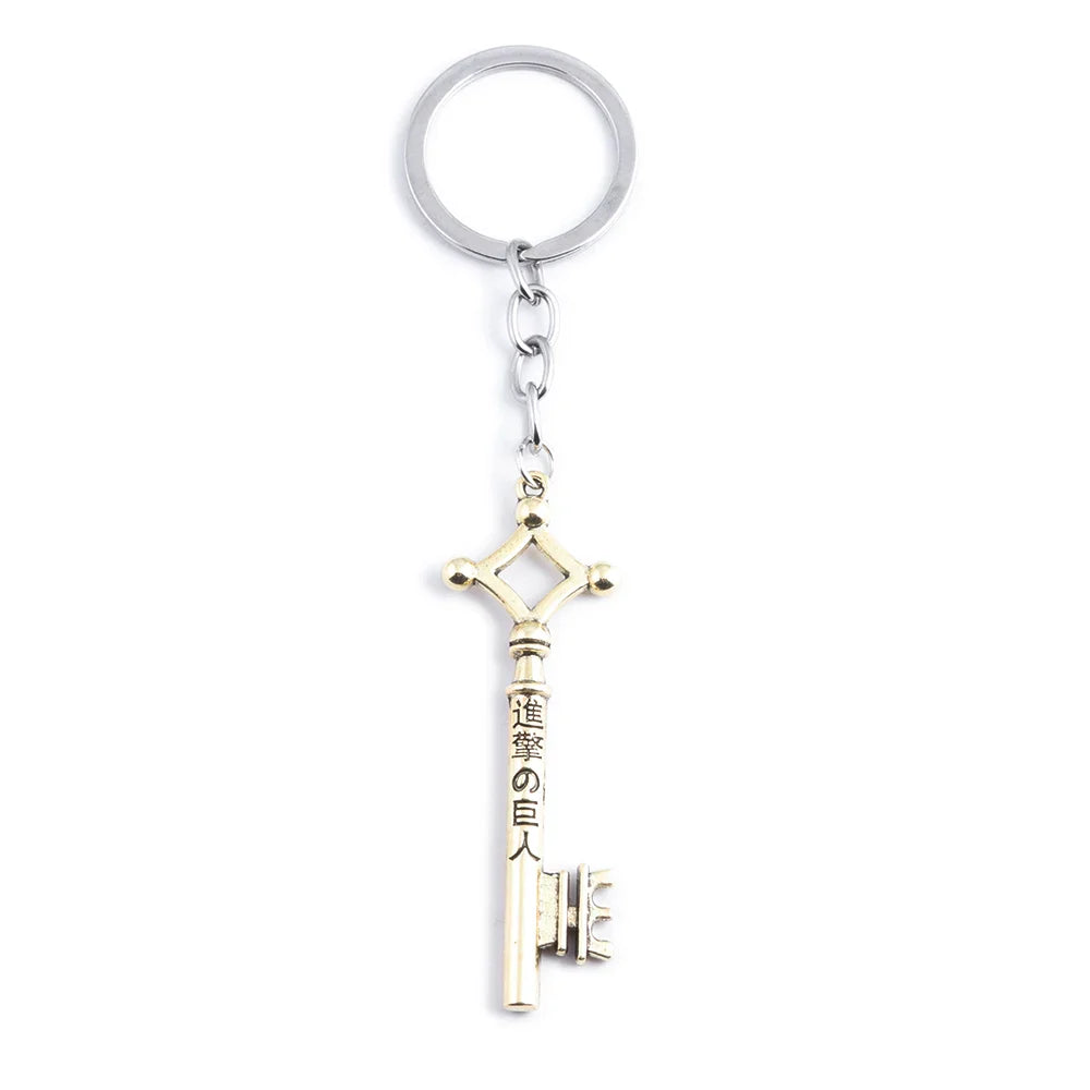 Anime Wings of Liberty Keychain – Scouting Legion Cosplay Pendant Keyring for Backpack Jewelry Gift for Women & Men