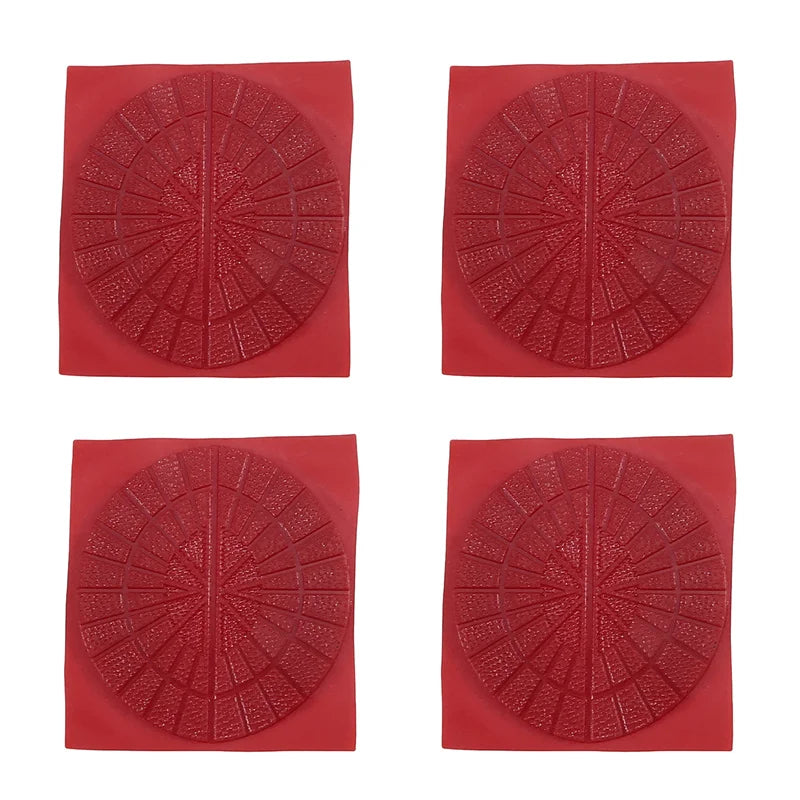 4PCS Wear-Resistant Shoe Insoles – Anti-Slip Self-Adhesive Sole Protectors for Sneakers, Heels & Rubber Shoe Repair