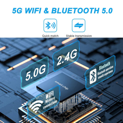 2025 New 2-in-1 Wired to Wireless CarPlay & Android Auto Adapter – Mini Plug & Play Dongle with Auto Connect, Bluetooth & WiFi