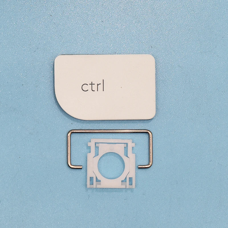 Logitech MX Keys & Craft Keyboard Replacement Keycaps with Scissor Clip Hinges – Grey/Black Key Repair Parts Set