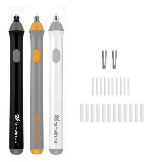 Adjustable Electric Eraser for School — Automatic Sketch & Drawing Rubber with Refill