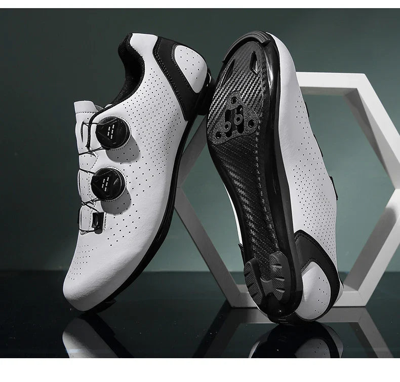 Men’s MTB Cycling Shoes — Flat Dirt & Road Bike Sneakers with SPD Cleats