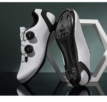 Men’s MTB Cycling Shoes — Flat Dirt & Road Bike Sneakers with SPD Cleats