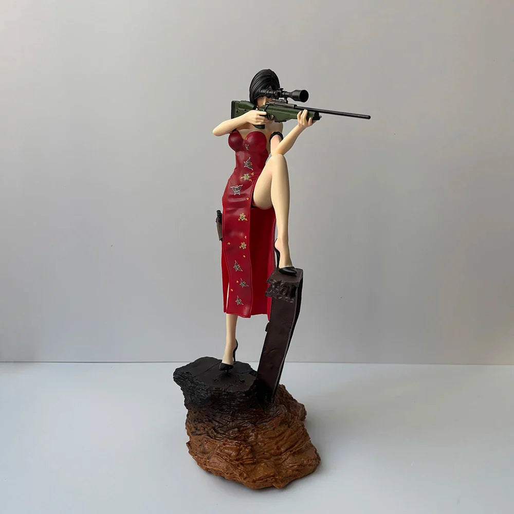 Biohazard Ada Wong PVC Anime Figure – Resident Evil Action Model Collectible for Birthday Gifts