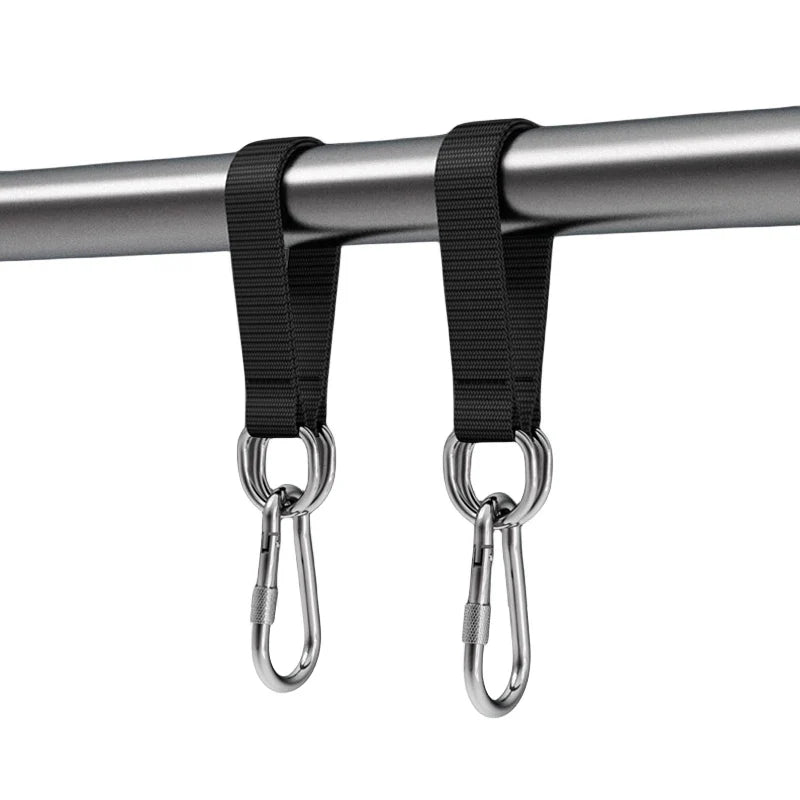 Heavy Duty Tree Swing Straps – 200kg Capacity Hook & Ring Belt for Hammocks, Punching Bags & Horizontal Bars