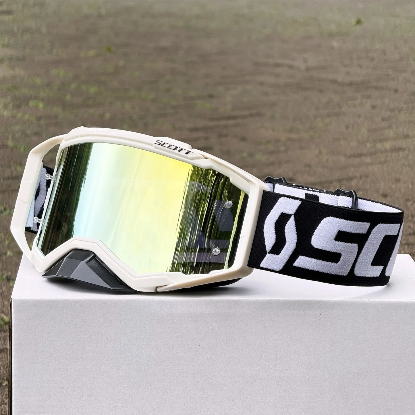 Motorcycle Riding Goggles UV400 – Dirt Bike & Cycling Glasses for Men, MTB & MX Off-Road Protection Eyewear Accessories