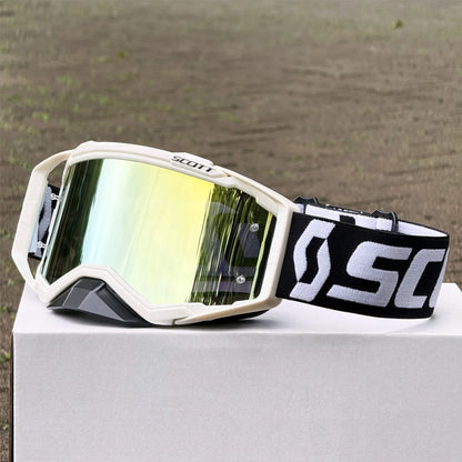 Motorcycle Riding Goggles UV400 – Dirt Bike & Cycling Glasses for Men, MTB & MX Off-Road Protection Eyewear Accessories