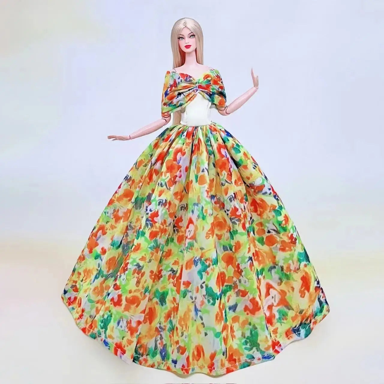 Barbie Doll Furniture Set – Miniature Playhouse Accessories for Fashion Dolls