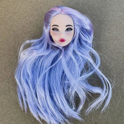 1/6 Vintage Doll Heads – Mermaid & Princess Super Model for 30cm Male & Female Dolls, Birthday Gift for Kids