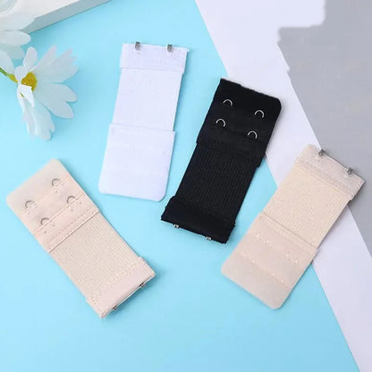 3PCS 2-Hook Bra Extender Set – Elastic Adjustable Extension Straps for Women’s Bras & Underwear