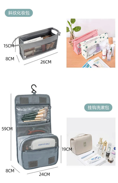 7/8/9/10-Pcs Travel Organizer Set — Portable Packing Cubes for Luggage, Clothes & Shoes, Foldable Storage Bags