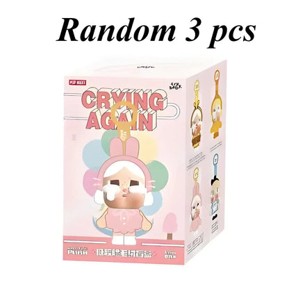 CRYBABY Tear Factory Vinyl Plush Doll – Crying Baby Blind Box Keychain & Backpack Pendant Gift