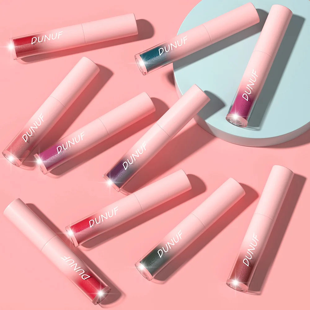 18-Color Sexy Red Diamond Glitter Lip Gloss – Metallic, Waterproof, Long-Lasting Matte Shimmer Liquid Lipstick for Women