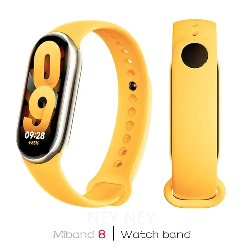 Sport Silicone Strap for Xiaomi Mi Band 9/8 NFC – Replacement Smartwatch Wristband Bracelet