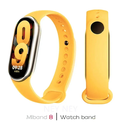 Sport Silicone Strap for Xiaomi Mi Band 9/8 NFC – Replacement Smartwatch Wristband Bracelet