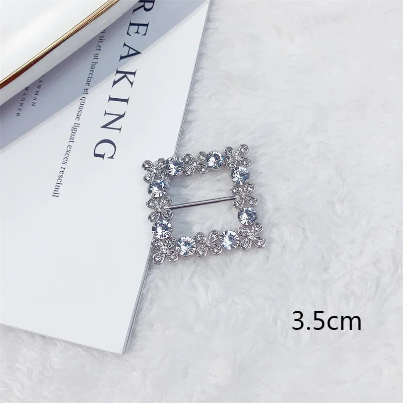 Creative Knot Buckles – Geometric T-Shirt & Scarf Waist Tightening Buttons, Clothing Accessories