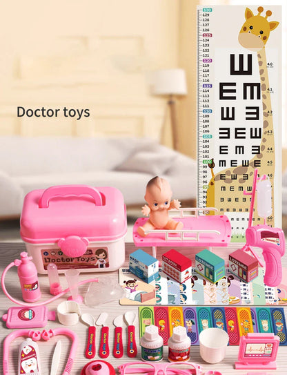 Children's Doctor Play Set - Simulation Nurse Toy Accessories for Boys & Girls, Home Play Gift