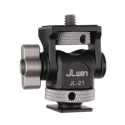 FOTGA Cold Shoe Monitor Mount Bracket – Universal QR Plate for DSLR/SLR Camera, Monitor, and Speedlite, 3KG Payload