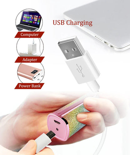 2-in-1 Rechargeable Electric Epilator & Eyebrow Trimmer – Mini Painless Hair Removal Razor for Body, Face & Lips
