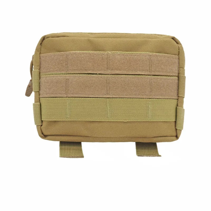 Molle Utility EDC Waist Bag - Tactical Pouch for Medical First Aid, Belt Pouch, Outdoor Sports and Hunting