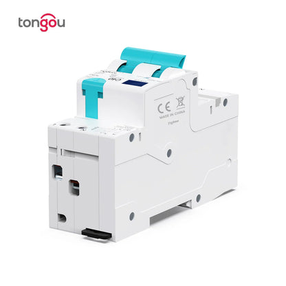 TONGOU ZigBee RCBO Smart Circuit Breaker – Adjustable Residual Current Breaker with Overcurrent & Leakage Protection