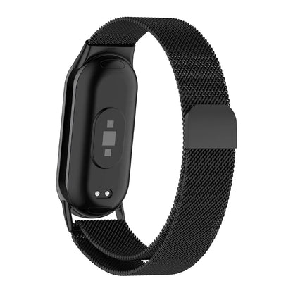Magnetic Stainless Steel Strap for Xiaomi Mi Band 8 9 – Loop Bracelet Belt Accessory