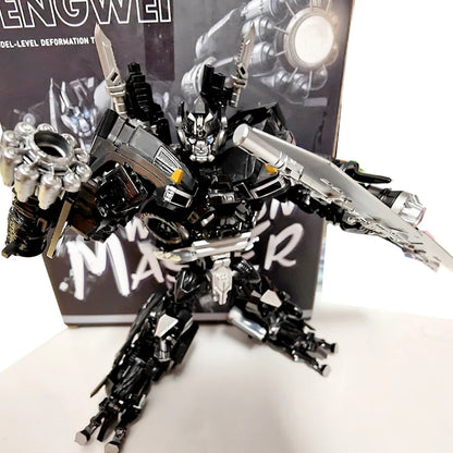 BAIWEI TW1026 Ironsheet Transformation Robot — SS14 Weapon Expert Truck to Car Action Figure (In Stock)