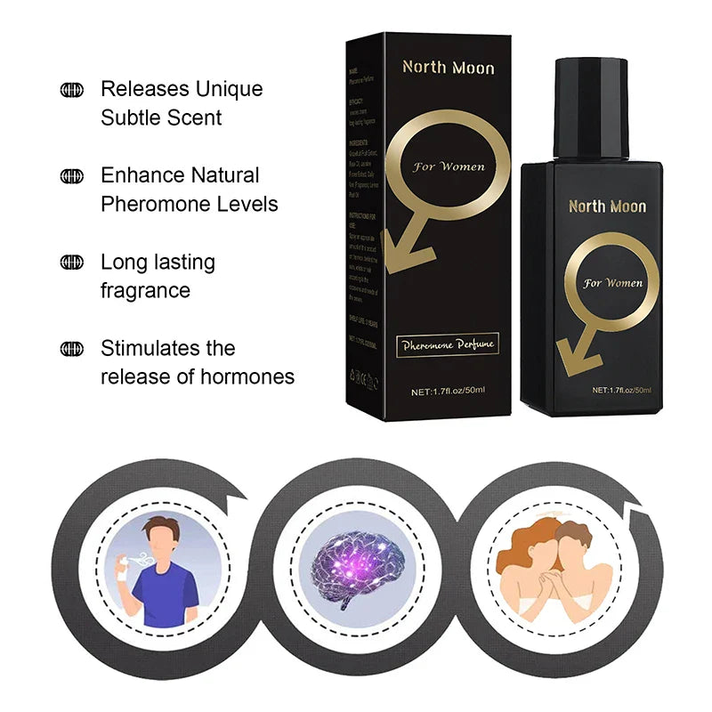 90ML Pheromone Perfume for Men — Seductive Long-Lasting Body Spray to Attract Women, Charming Flirting Fragrance