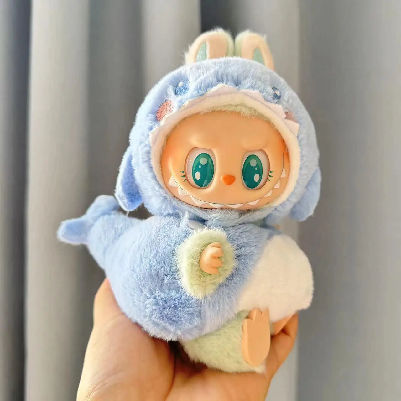 17cm Mini Plush Doll Clothes – Outfit Accessories for Kpop EXO Labubu Idol Dolls, Sitting Party Clothing, DIY Gift