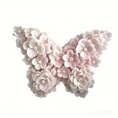 3D Flower & Butterfly Silicone Mold – Durable DIY Craft Tool for Home Decor, Clay, Soap, Candle Making, and Aromatherapy