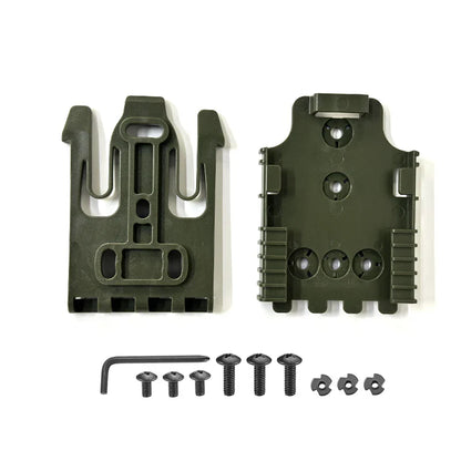 QLS Gun Holster Accessories Kit – Quick Locking System with QLS 19 & 22 Polymer Case Adapter