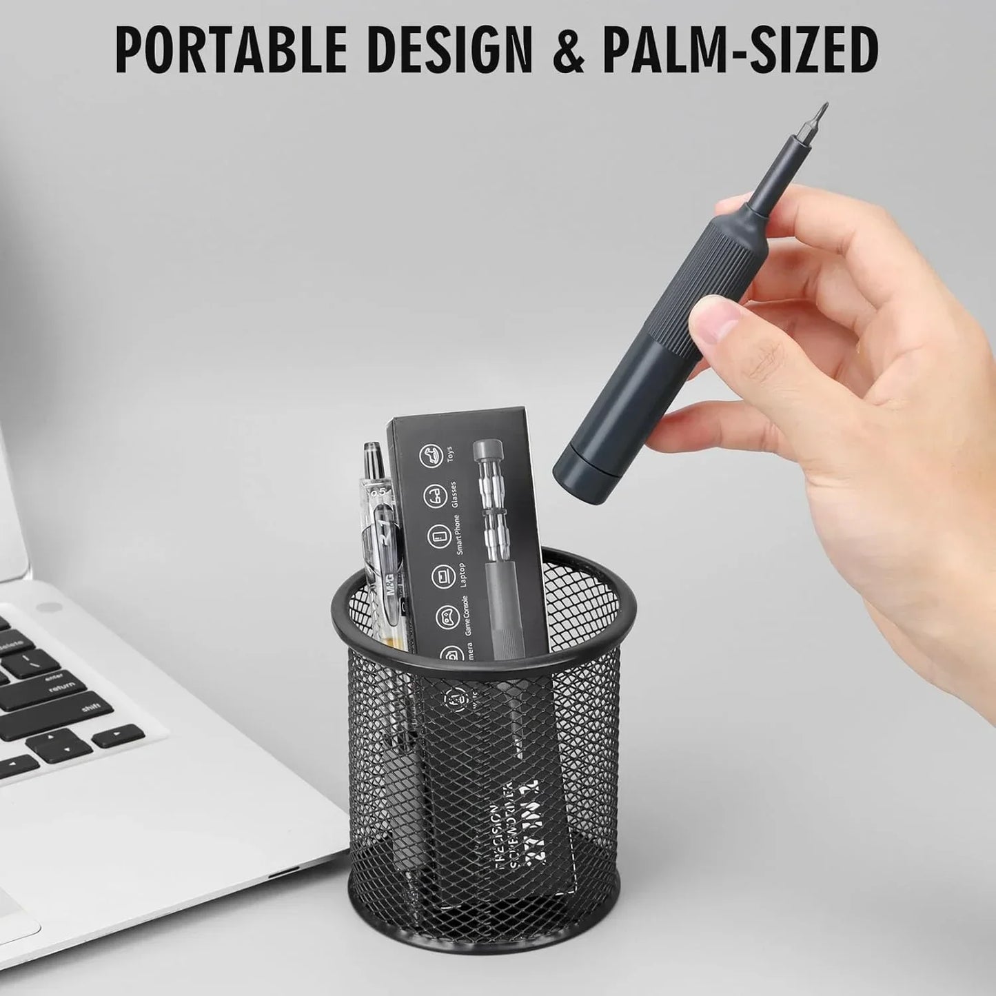 27-in-1 Precision Screwdriver Set — Magnetic Bits Pen for Eyeglass, Watch, PC, Laptop & iPhone Repairs