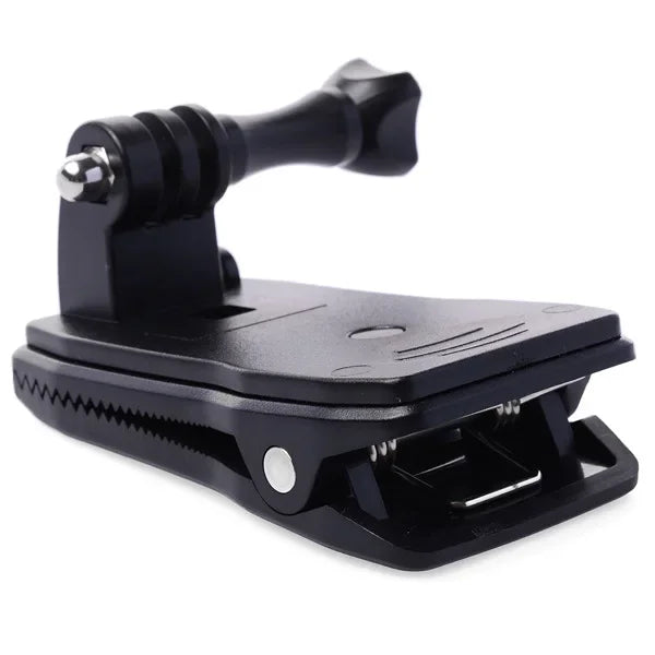 360° Rotary Hat Belt Backpack Clip – Camera Mount Clamp for GoPro Hero 2/3/3+/4/4 Session Skiing Action Accessories