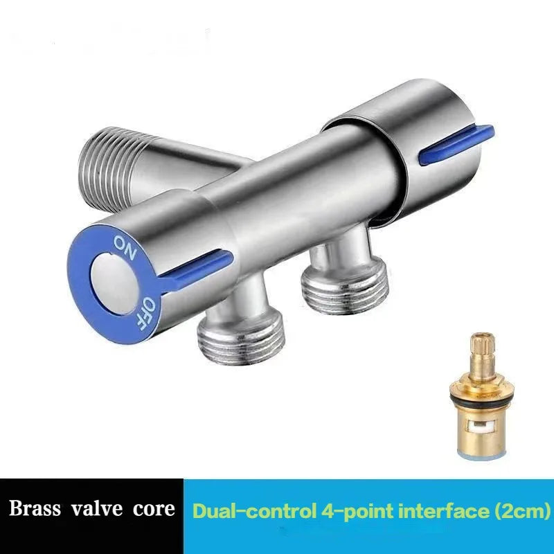 304 Stainless Steel Handheld Bidet Sprayer Set - Self-Cleaning Shower Nozzle for Toilet Bidet Faucet - Hygienic Spray Gun