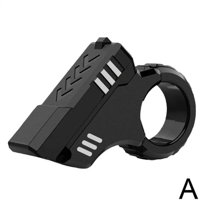 Rotary Finger Sliders Fidget Toy – Office Pressure Relief, 3D Printed Ratchet Finger Fidget with Textured Fingertip