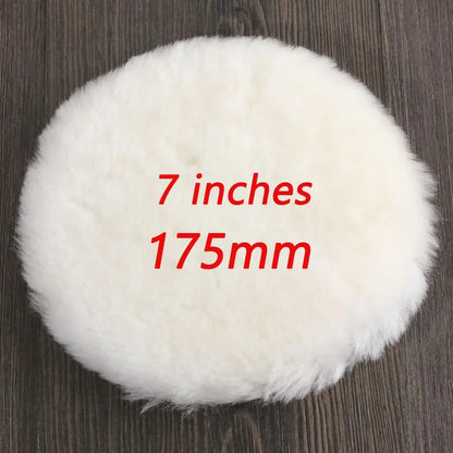 3/4/5/6/7-Inch Car Polishing Kit — Waxing Sponge, Wool, and Auto Paint Care Pads for Car Polisher