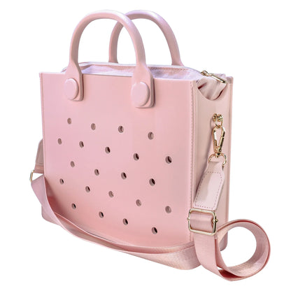 EVA Large Leather Shoulder Bag – Waterproof Casual Tote for Women, Beach Bag & Fashion Storage Handbag