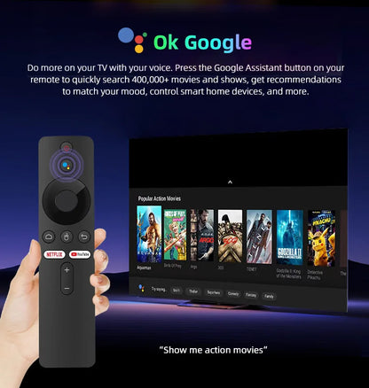 Q10 Android 14 TV Box – Allwinner H313 8K Media Player with 64GB/128GB ROM, Dual WiFi 2.4G&5G, Voice Control Set-Top Box