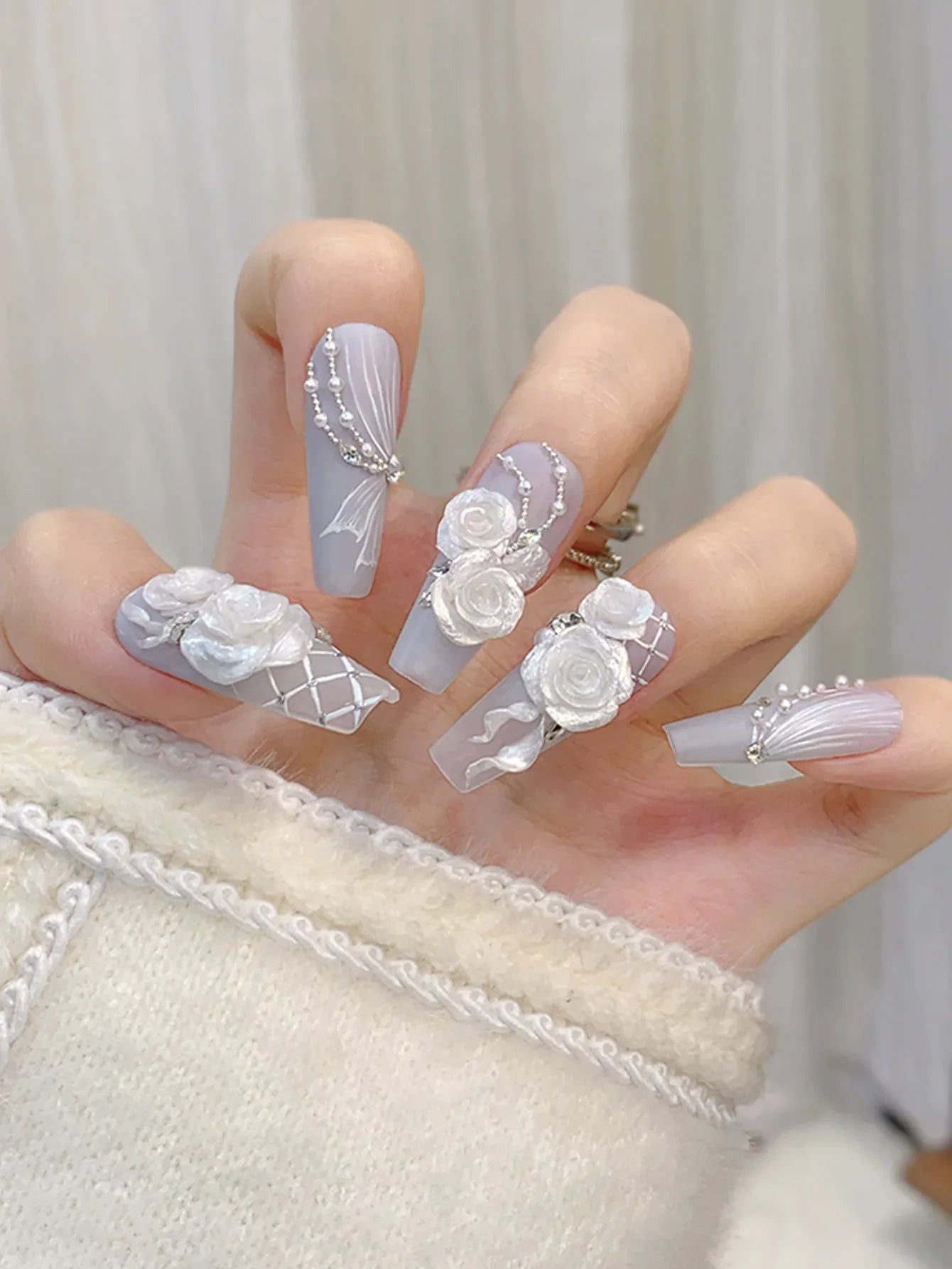 12ml Thick Light Carving Glue – Soft Candy Gel for Ice Flower Style, Non-Washable Armor Oil Glue for Nail Salon Use
