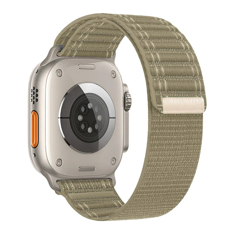 Nylon Strap for Apple Watch Band – Wave Pattern Bracelet for Ultra 2, iWatch Series 3-10, 38mm-49mm