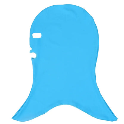3-Hole Full Face Swim Mask - Unisex Summer Balaclava for Swimming, Surfing & Beach Sun Protection