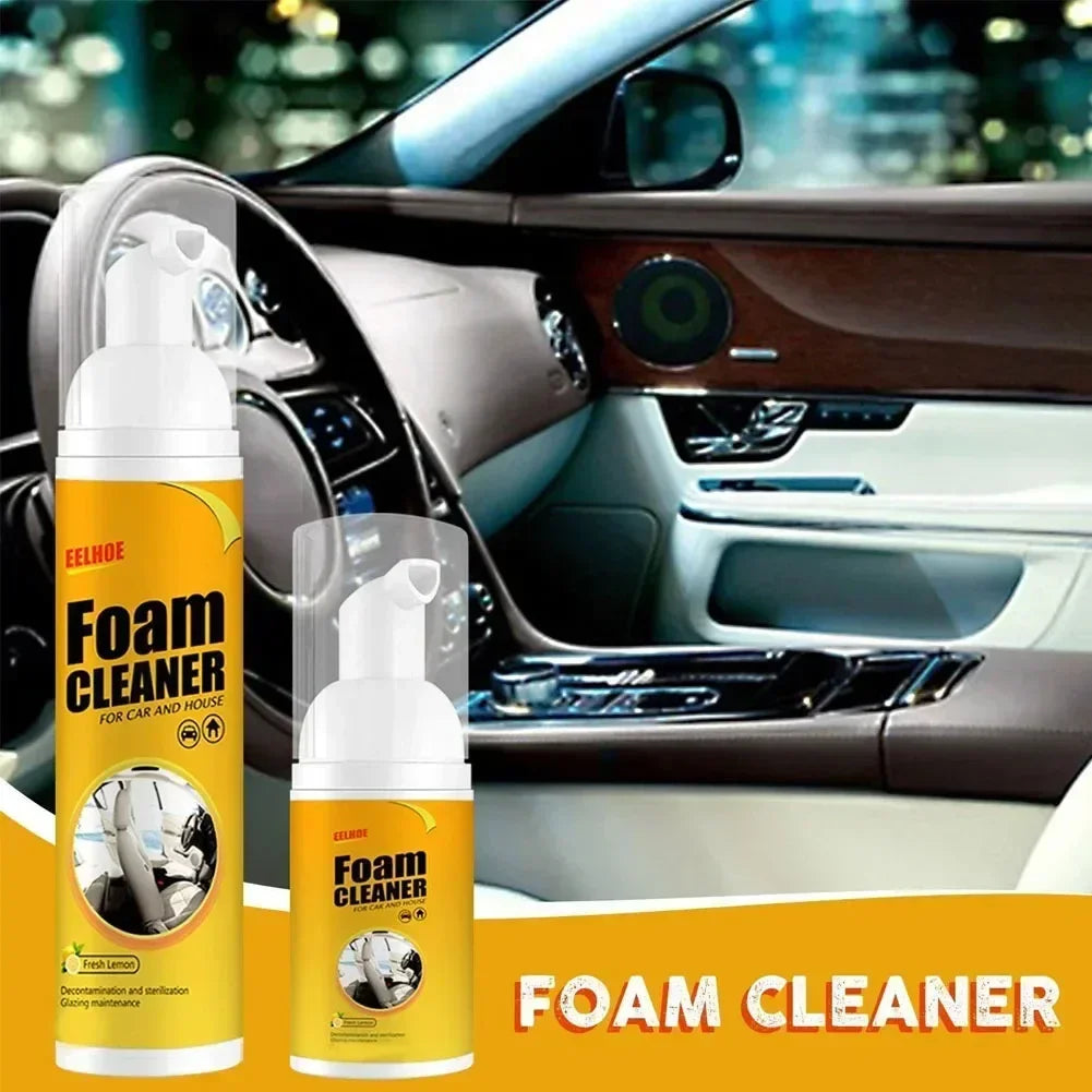 Multi-Purpose Foam Cleaner Spray – Car Interior & Home Cleaning Agent for Deep Stain Removal
