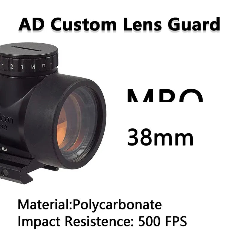 Tactical Weapon Light Protector for M300, M600, X300 & X300V – LED Flashlight AD Lens Guard (26–38MM)