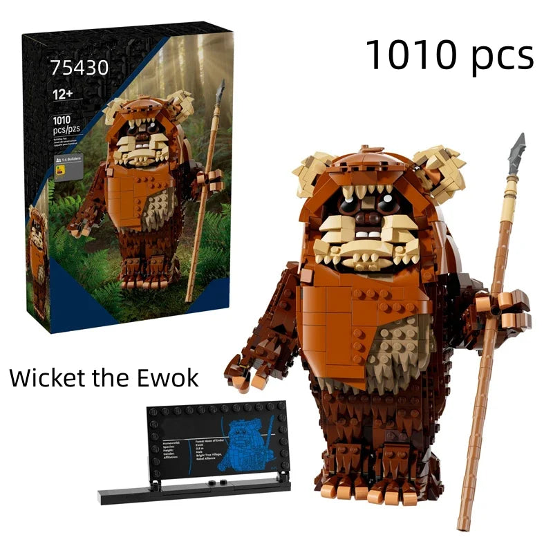 New Space Wars Jungle Warrior Action Figure – 1010PCS Assembly Building Block Model Toy 75430
