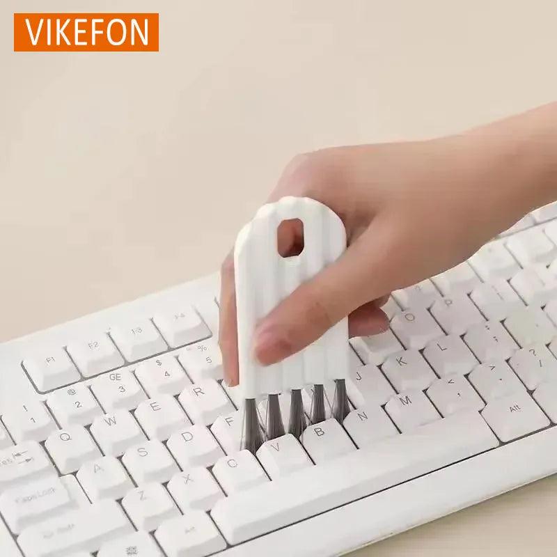 Multi-Functional Phone Cleaning Brush - Flexible Dust Removal Tool for Earphones, Keyboard & Device Slots
