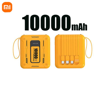 Xiaomi 50000mAh Mini Power Bank – Compact 4-in-1 High Capacity Charger with QC3.0 & PD20W for iPhone