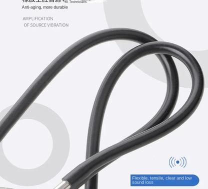 Auto Cylinder Stethoscope — Mechanics Tool for Car Engine Diagnostics and Automotive Sound Detection