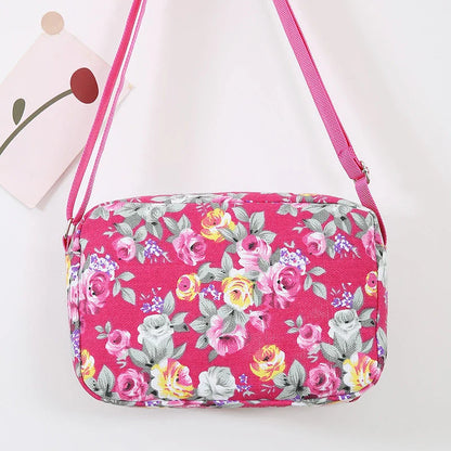 Women’s Canvas Tote Bag – Large Capacity Handbag, Messenger & Shoulder Bag for Commuting and Travel
