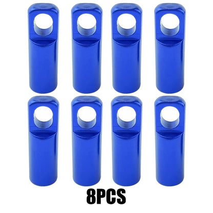 Bike Presta Tubeless Valve Cap – Aluminum Alloy Dust Cover with Core Removal Tool